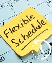 Flexible shedule
